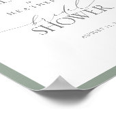 ダスティブルーユーカリプトゥスボタニカルシャワーウェルカム ポスター (角)