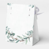 ダスティブルーユーカリ素朴グ結婚リー フェイバーボックス (裏面サイド)