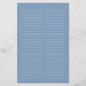 ダスティブルーライトブライダルシャワーゲーム (裏面)