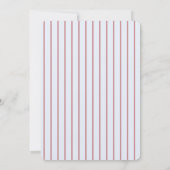 ダスティブルーラブレター結婚式招待状 招待状 (裏面)