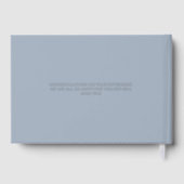 ダスティブルーリタイア離れメントパーティー ゲストブック (裏面)