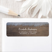 ダスティブルーリネンクロスとバ素朴ンウッド ラベル (インサイチュ)