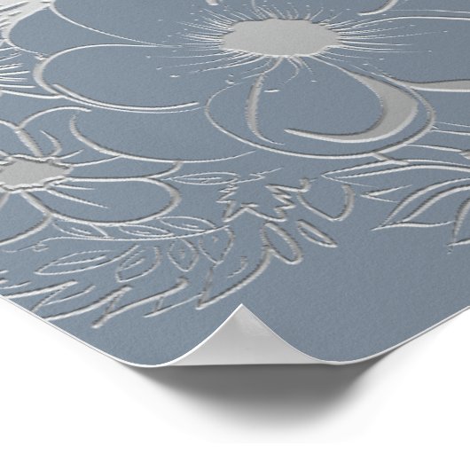 ダスティブルーリハーサルディナーウェルカムサイン ポスター (角)