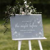 ダスティブルーリハーサルディナーウェルカムサイン ポスター