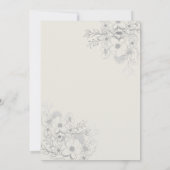 ダスティブルーリハーサルディナー招待状 招待状 (裏面)