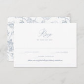 ダスティブルーリージェンシーフローラ食品アレルギー 出欠カード (正面/裏面)