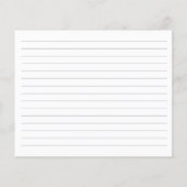 ダスティブルーワイルドフラワーブライダルシャワーレシピ (裏面)