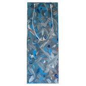 ダスティブルーワインバッグ ワインギフトバッグ (裏面)