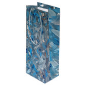 ダスティブルーワインバッグ ワインギフトバッグ (正面アングル)