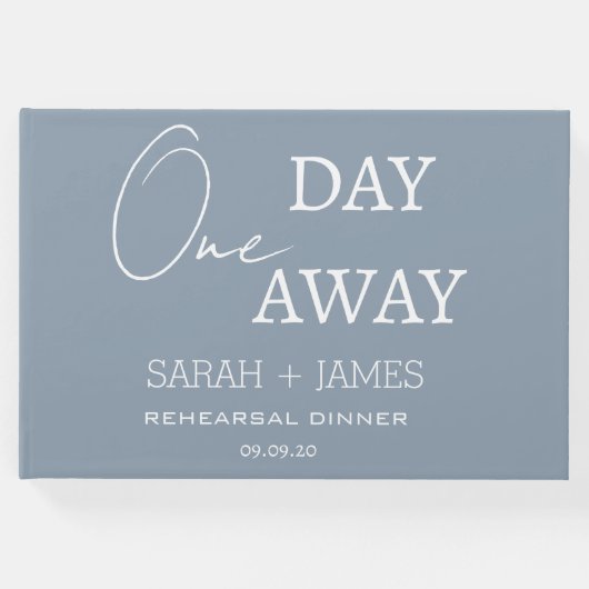 ダスティブルーワンデイリハ遠くにーサルディナー結婚ズ ゲストブック (正面)