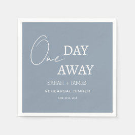 ダスティブルーワンデイリハ遠くにーサルディナー結婚ズ スタンダードカクテルナプキン