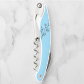 ダスティブルーワ素朴インボトルオープナー ソムリエナイフ (正面)