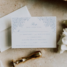 ダスティブルーヴィンテージフローララインアート