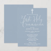 ダスティブルー最初の聖なる聖餐式を保存 ポストカード (正面/裏面)