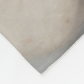 ダスティブルー男の赤ちゃん名誕生統計フォトコラージュ フリースブランケット (角)