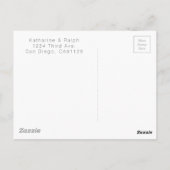 ダスティブルー結婚のキャンセル発表 ポストカード (裏面)