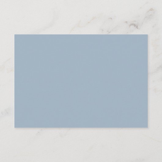 ダスティブルー結婚の詳細エンクロージャカード エンクロージャーカード (裏面)