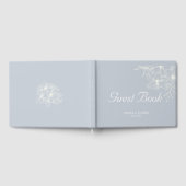 ダスティブルー結婚ズゲストブック ゲストブック (全面)