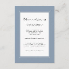 ダスティブルー結婚ズ詳細シモダンッ縁どク エンクロージャーカード