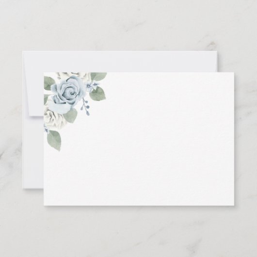 ダスティブルー結婚ズ 出欠カード (裏面)