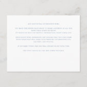 ダスティブルー結婚フローラ詳細 エンクロージャーカード (裏面)