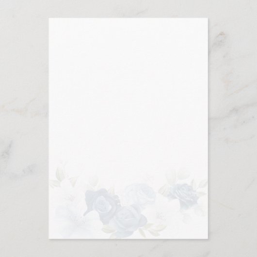 ダスティブルー結婚フローラ詳細 エンクロージャーカード (裏面)