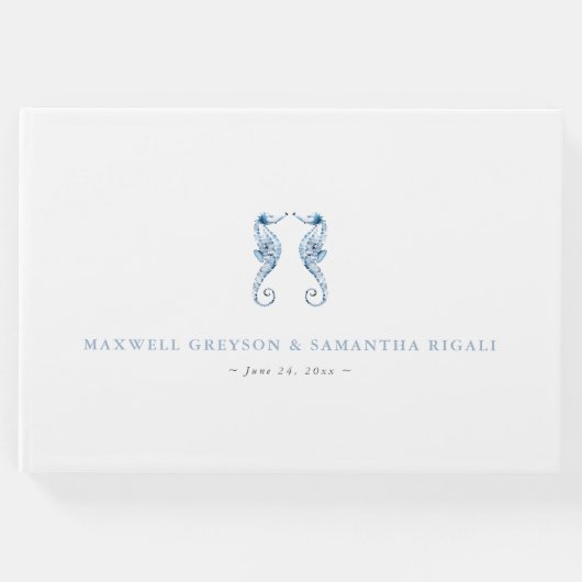 ダスティブルー結婚海ズゲストブック ゲストブック (正面)