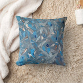 ダスティブルー装飾用クッション クッション (ブランケット)