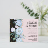 ダスティブルー赤面ピンク結婚フローラ予算 (スタンド正面)