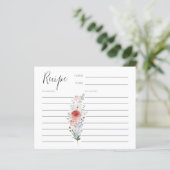 ダスティブルー赤面フローラレシピカード (スタンド正面)