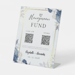 ダスティブルー金ゴールドフローラ結婚ズ新婚旅行ファンド 台座サイン