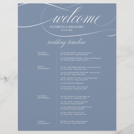 ダスティブルー4日ズ結婚旅程シック (正面)