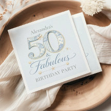 ダスティブルー エレガント 50歳 & ファビュラス 誕生日