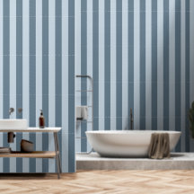 ダスティブルー&ダークダスティグレイ幅4インチストライプ