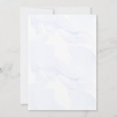 ダスティブルー&ベージュフローラ結婚式招待状 招待状 (裏面)