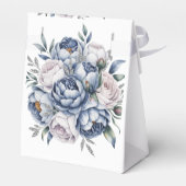 ダスティブルー&ホワイト牡丹結婚ズ フェイバーボックス (裏面サイド)