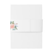 ダスティブルー&赤面ピンクフローラ2 招待状ベリーバンド (裏面例)