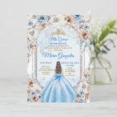 ダスティブルー&金ゴールドフローラミスXVアノス招待状 招待状 (スタンド正面)