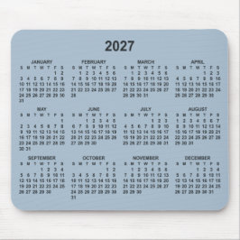 ダスティブルー 2027年カレンダー マウスパッド