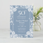 ダスティブルー 50周年記念 招待状 (スタンド正面)
