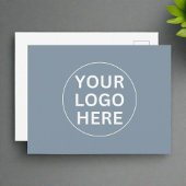 ダスティブルーlプロフェッショナル会社ロゴプロモーション ポストカード