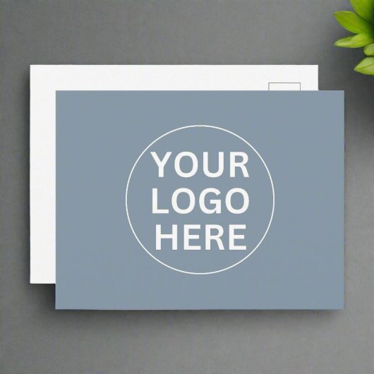 ダスティブルーlプロフェッショナル会社ロゴプロモーション ポストカード