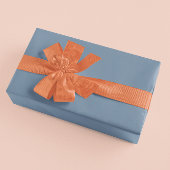 ダスティペリウィンクルブルーラッピング紙 転が ラッピングペーパー