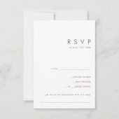 ダスティボホ |バラと紫の歌のリクエスト 出欠カード (正面)