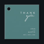 ダスティボホ |緑と青ありがとうメッセージカード フェイバータグ<br><div class="desc">この埃っぽいボホ |グリーンとブルー感謝していのメッセージカードは、カラフルの素朴なボー結婚ホに最適。ミニマルシンプルスのスクリプユニークト、埃の多い青とティール（緑がかった色）の緑の色のパレットを伴うモダンそのデザインはコンテンポラリー、クラシックシックなヘミアン与えこの製品。今ま保でも、好きなアートワークやグラフィックでパーソナライズすることもできます。このコレクション内の他の製品を見ても、あなたの全体を一緒結婚に持ち込む！</div>