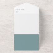 ダスティボホ | Blue SealとSend All In One Invitat オールインワン招待状 (外側)