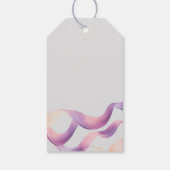 ダスティマウヴとピーチ牡丹ギフトラベル ギフトタグ (裏面)