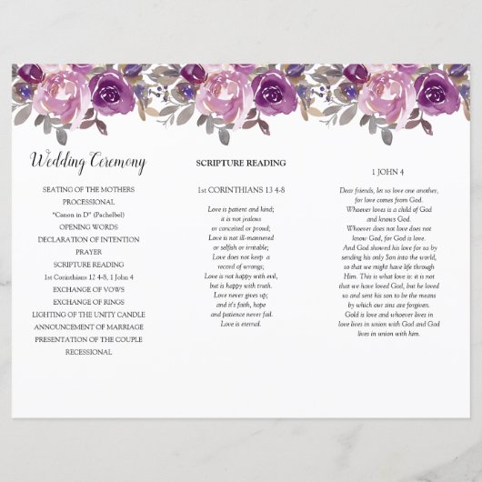 ダスティメイブパープル赤面フローラのサービスの順序 (裏面)