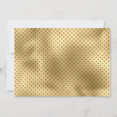 ダスティメイブピンクフローラネイビーブルーブライダルシャワー サンキューカード (裏面)