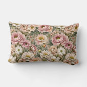 ダスティメイヴアンドホワイトローズ ランバークッション (裏面)